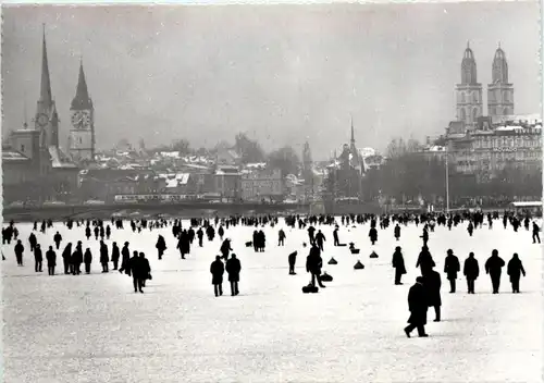 Zürich - Seegefrörni 1963 -639360