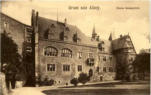 Gruss aus Alzey - Neues Amtsgericht -616310