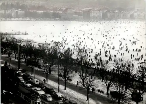 Zürich - Seegefrörni 1963 -639380