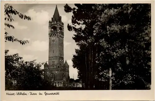 Berlin-Charlottenburg, Gaststätte Kaiser-Wilhelm-Turm -503514