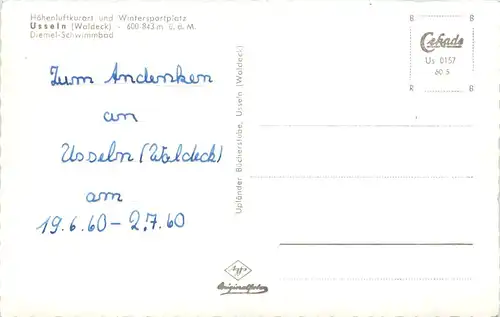 Usseln Waldeck, Diemel-Schwimmbad -531932