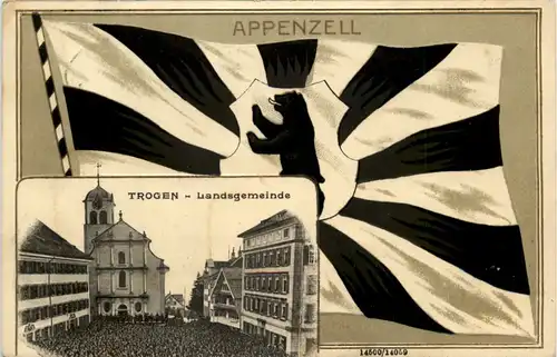 Appenzell - Trogen Landsgemeinde - Litho -638918