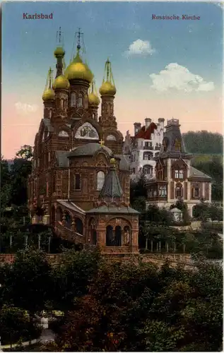 Karlsbad - Russische Kirche -640254