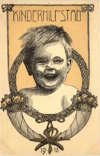 Kinderhilfstag Zürich 1913 -638978