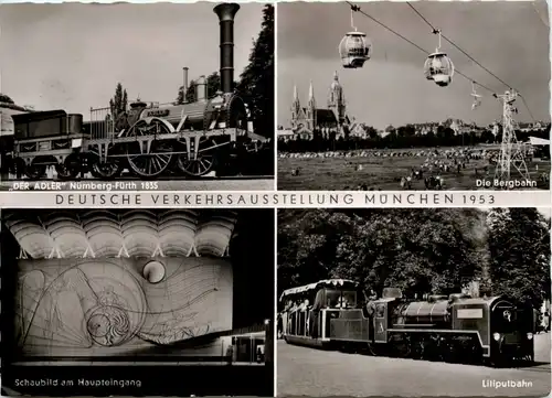 München, Deutsche Verkehrsausstellung 1953 -530634