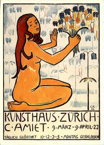 Zürich - Kunsthaus C. Amiet -639580