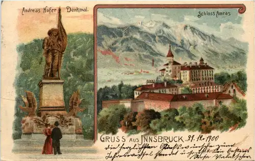 Gruss aus Innsbruck - Litho -640284
