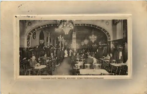 Berlin, Kronen-Cafe, Ecke Friedrichstrasse -531838