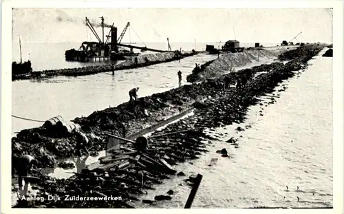 Aanleg Dijk Zuiderzeewerken -616566