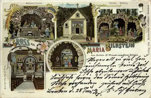 Maria Bildstein bei Benken - Litho -639660