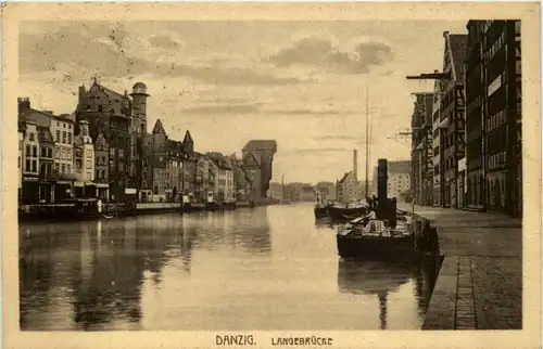 Danzig - Langebrücke -616626