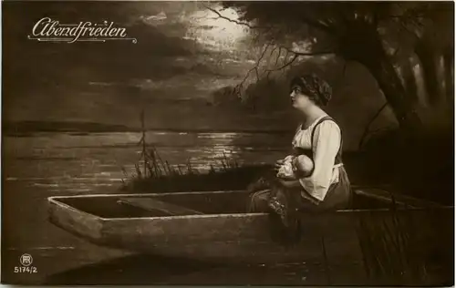 Abendfrieden - Feldpost 20. Inf Regiment -640454