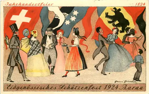Aarau - Eidg. Schützenfest 1924 -639110
