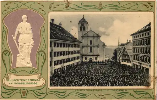 Landsgemeinde Trogen - Litho -638922