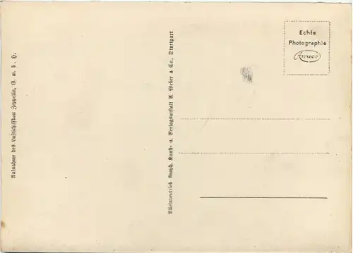 Zeppelin - Gerippe des Luftschiffes -616826