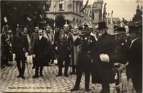 Kaiser Wilhelm II in Zürich 1912 -639002