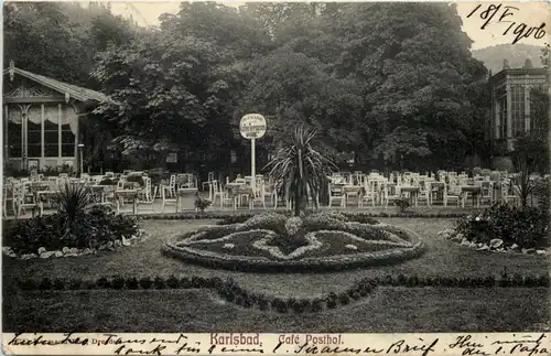 Karlsbad - Cafe Posthof -640544