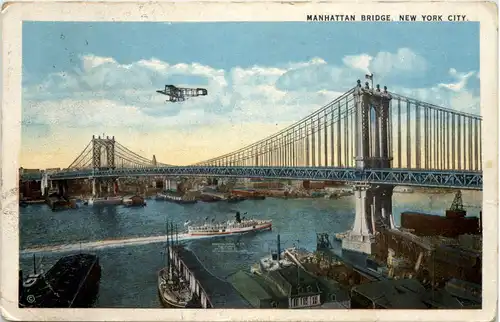 New York City - Manhattan Bridge -639900
