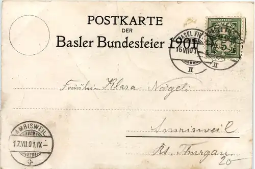 Basel - Bundesfeier 1901 -639358