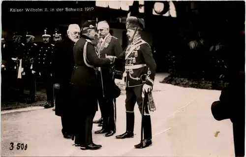 Kaiser Wilhelm II in Zürich 1912 -639122