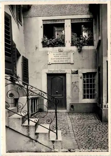 Zürich - Gottfried Keller Geburtshaus -639638