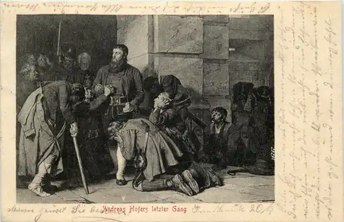 Andreas Hofer letzter Gang -640280