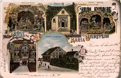 Gruss aus Maria Bildstein - Benken St. Gallen - Litho -639818