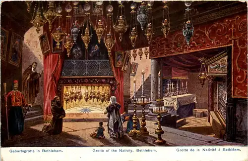 Geburtsgrotte in Bethlehem -641094