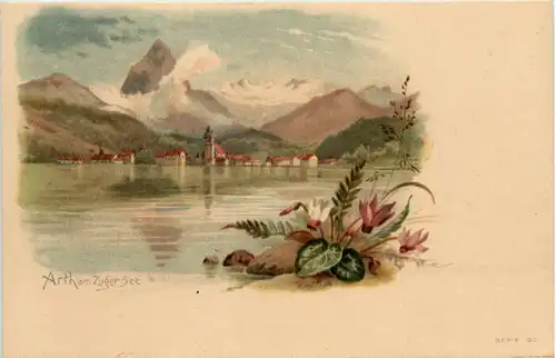 Arth am Zugersee - Litho -639810