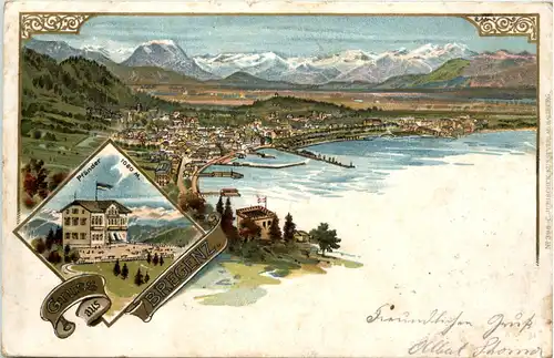 Gruss aus Bregenz - Litho -640440
