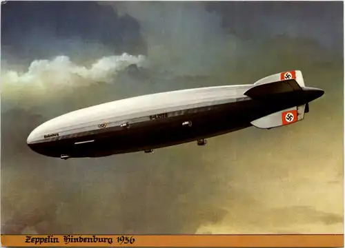 Zeppelin Hindenburg - REPRO -617586