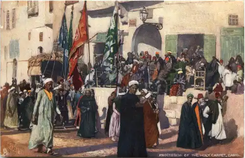 Cairo - Procession of the Holy Carpet -641344