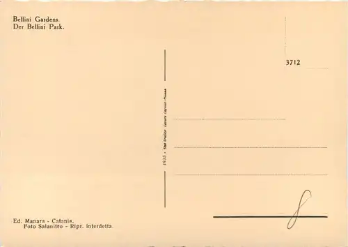 Catania - Giardino Bellini -641474