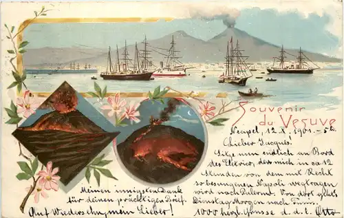 Souvenir du Vesuve - Napoli -641524