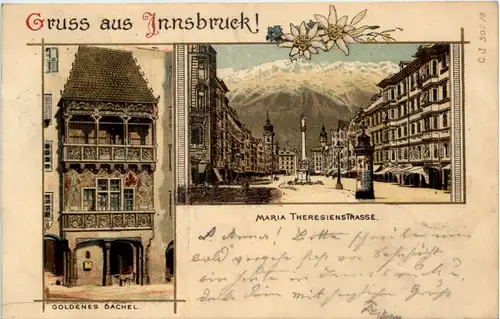 Gruss aus Innsbruck - Litho -640350