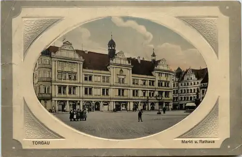 Torgau - Markt und Rathaus -618026