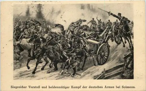 Soissons - Siegreicher Vorstoss der deutschen Armee -641894