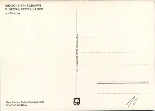 India - Tanzgruppe aus Bombay -641000