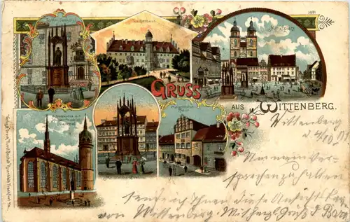 Gruss aus Wittenberg - Litho -618186