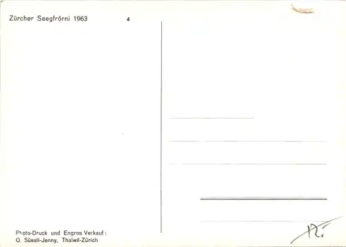 Zürich - Seegefrörni 1963 -639252