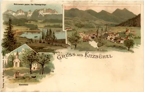 Gruss aus Kitzbühel - Litho -640282