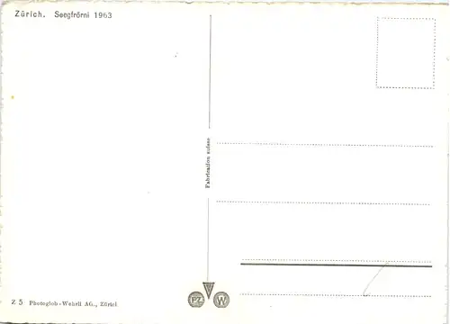 Zürch - Seegfrörni 1963 -639292