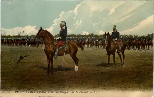 L Armee Francaise Dragons - Le Colonel -642034