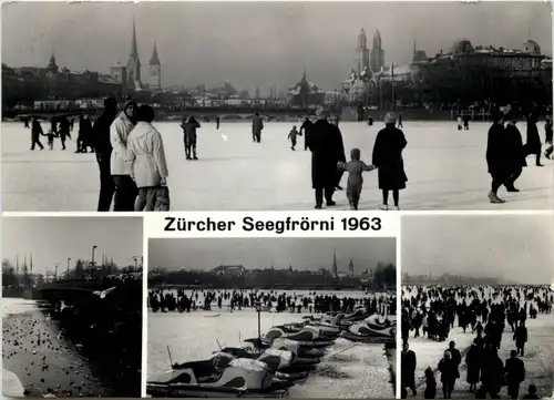 Zürich - Seegefrörni 1963 -639312