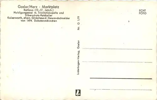 Goslar, Marktplatz, Rathaus -505274