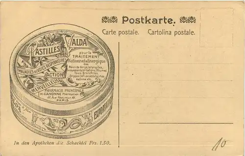 Künstler AK Hobbema - Werbung Pastilles Valda -642074