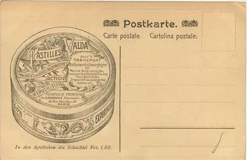 Künstler AK Tizian - Werbung Pastilles Valda -642134