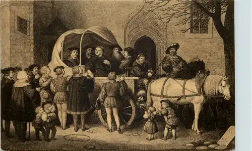 Luthers Abreise von Wittenberg -618506