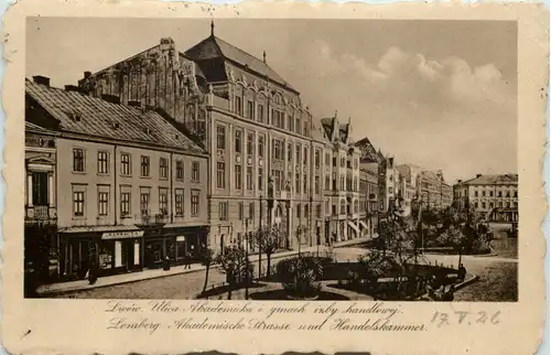 Lwow - Lemberg - Akademische Strasse -640750