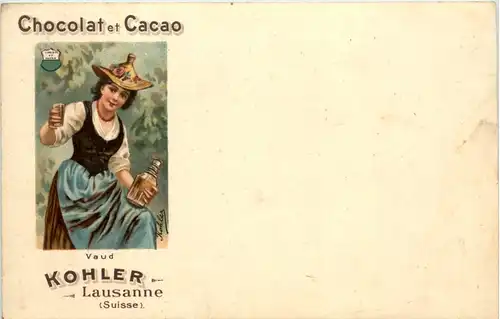 Lausanne - Chocolat Kohler - Litho -642164